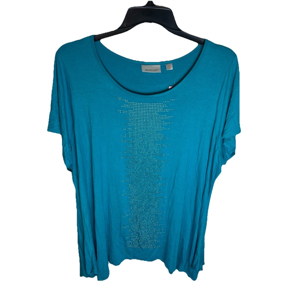 Avenue Plus size‎ Stuffed Top Size 26/28 NWT